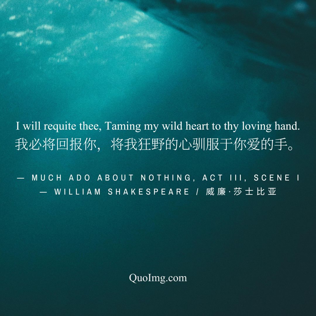 莎士比亚热门50句情诗爱情语录：高级告白，浪漫至死（配图绝美）图 (36)