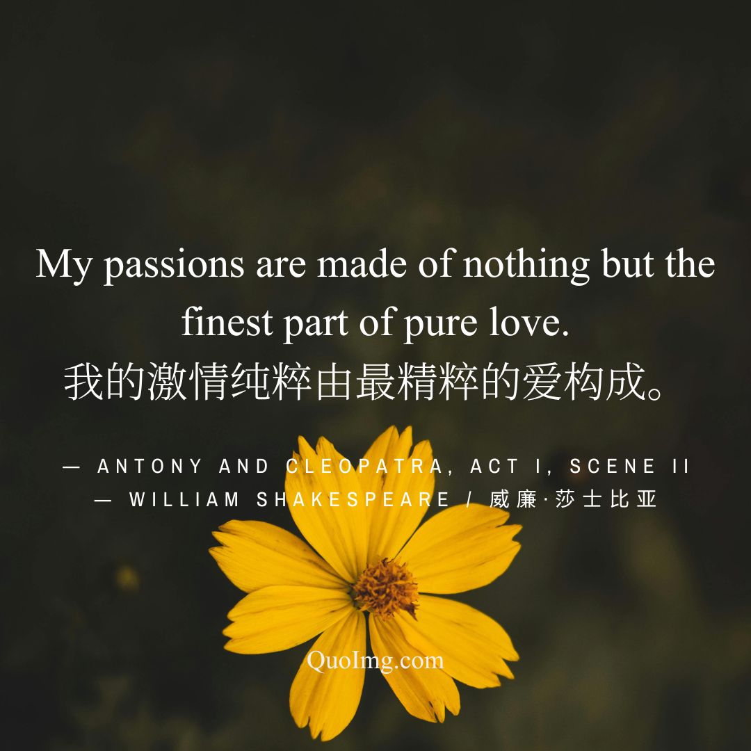 莎士比亚热门50句情诗爱情语录：高级告白，浪漫至死（配图绝美）图 (37)