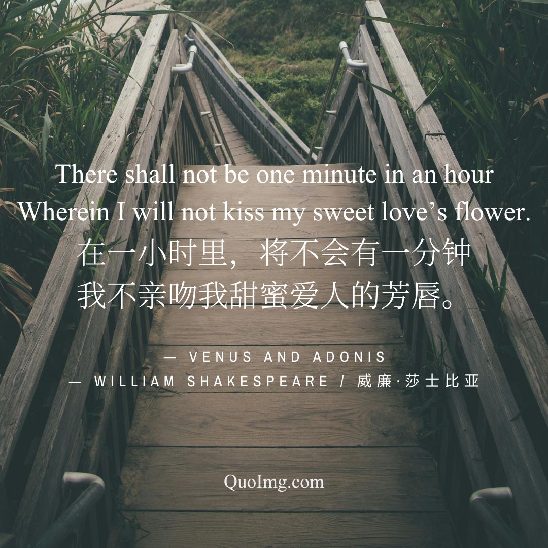 莎士比亚热门50句情诗爱情语录：高级告白，浪漫至死（配图绝美）图 (49)